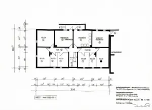 H-Nr.1 | Grundriss Keller