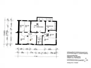 H-Nr.5 | Grundriss Keller