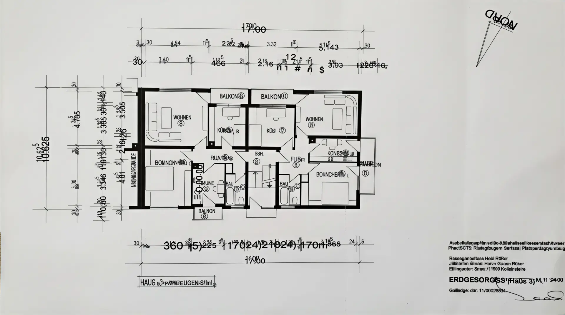 H-Nr. | 5 Grundriss EG