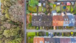 Draufsicht | Garten anonymisiert