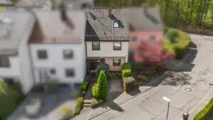 Vogelperspektive | Strasse anonymisiert