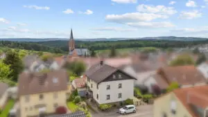 Vogelperspektive Straße | anonymisiert