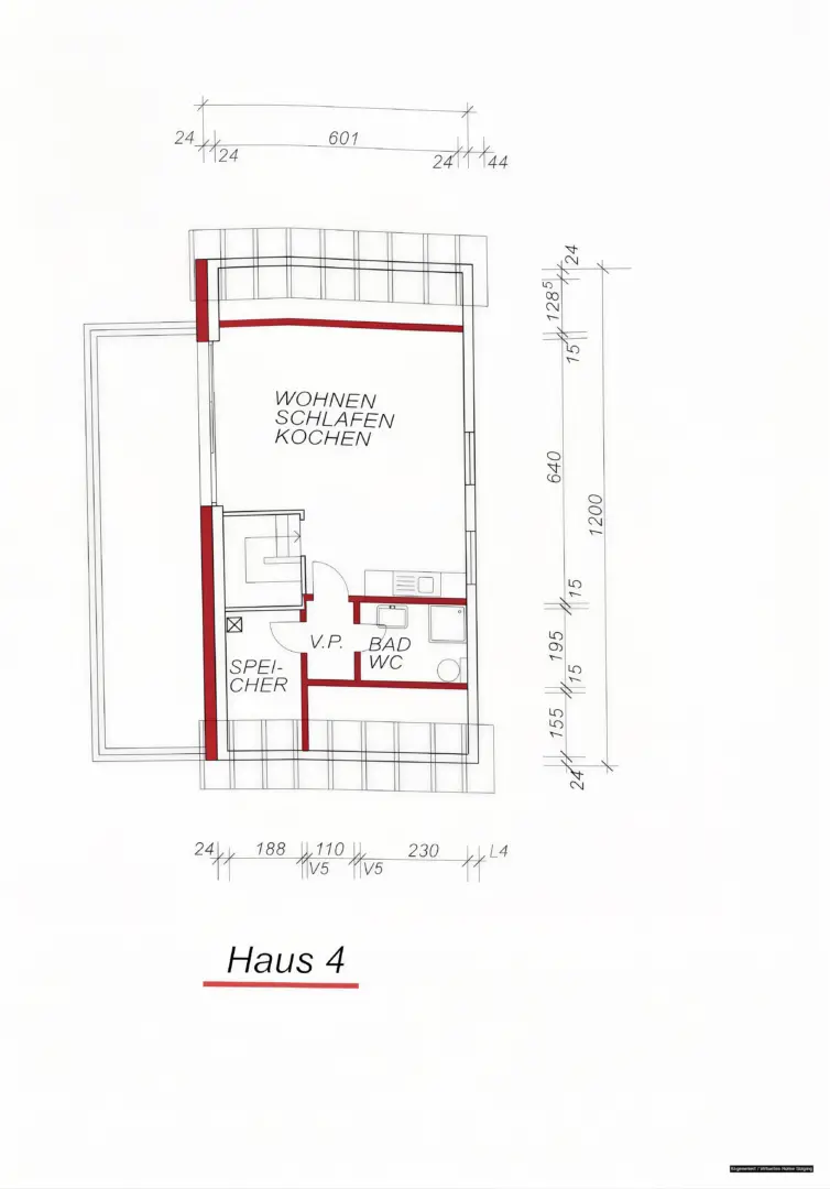 Grundriss | Dachstudio