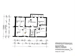 H-Nr.5 | Grundriss Keller