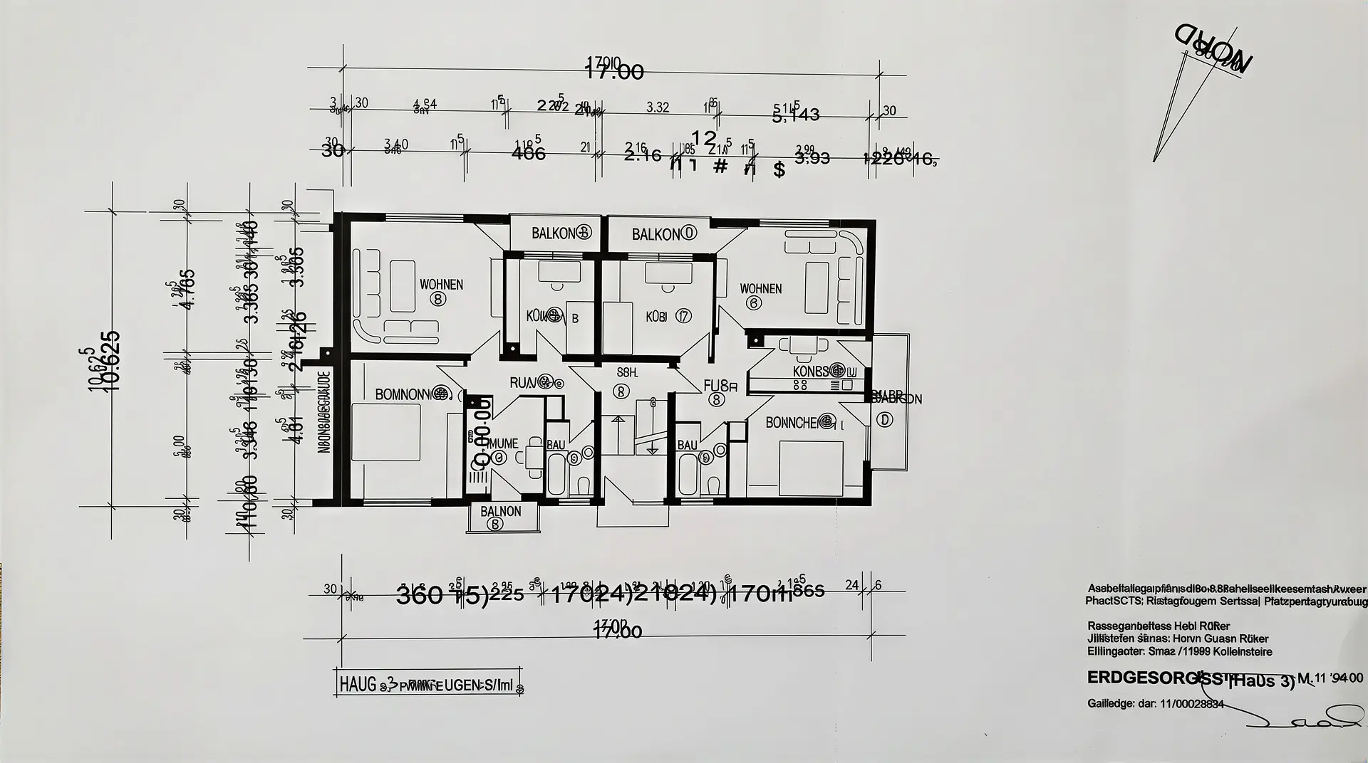 H-Nr. | 5 Grundriss EG