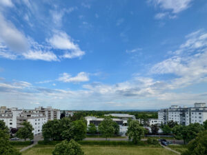 Ausblick von der Dachterrasse