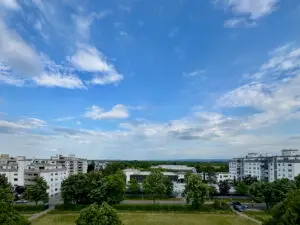 Ausblick von der Dachterrasse