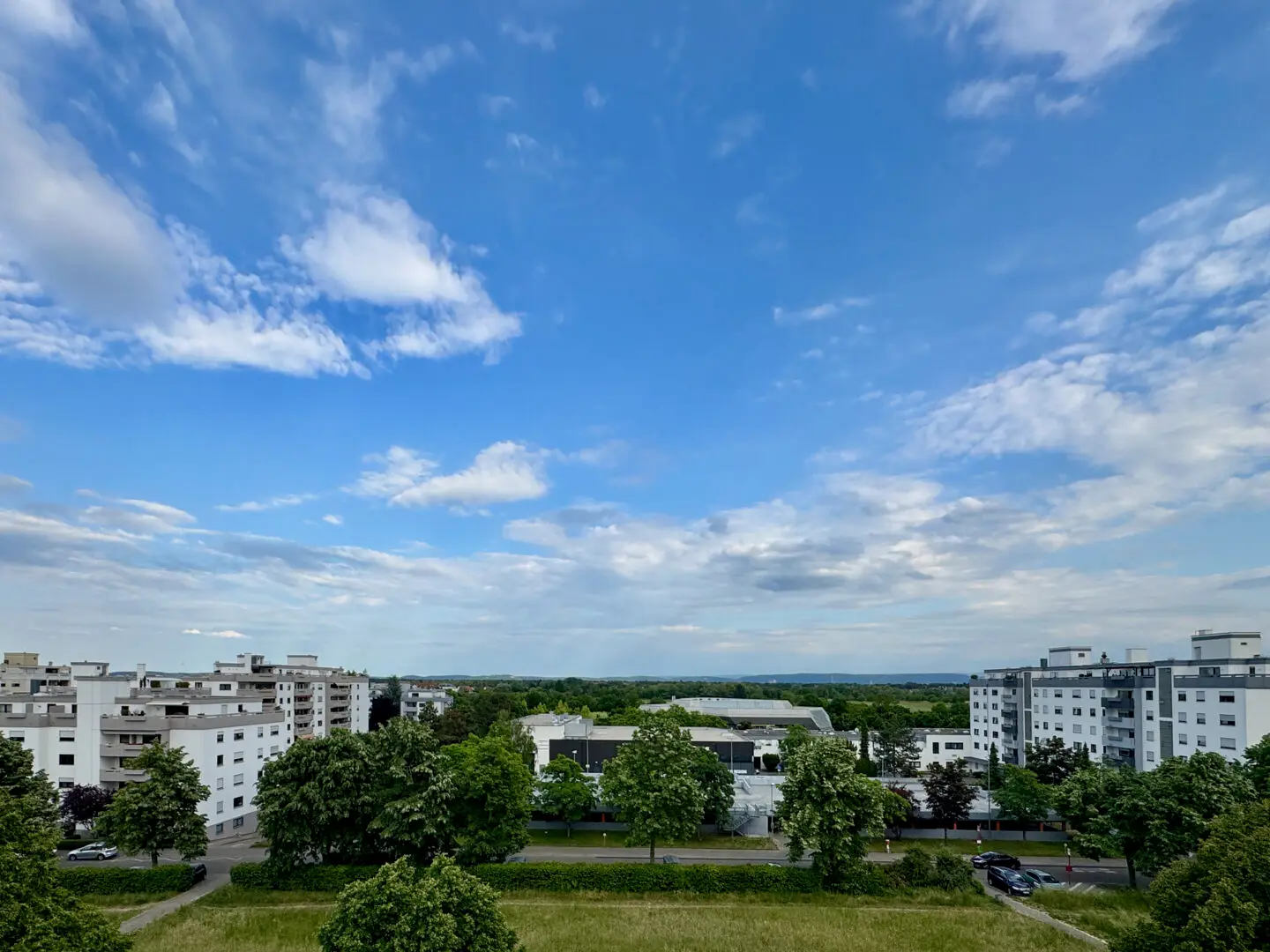 Ausblick von der Dachterrasse