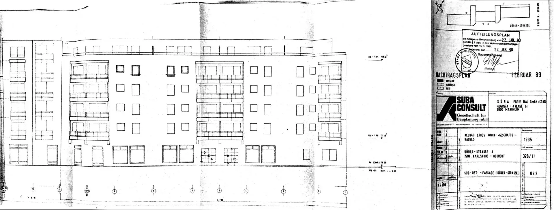 Ansicht | Süd Ost Fassade