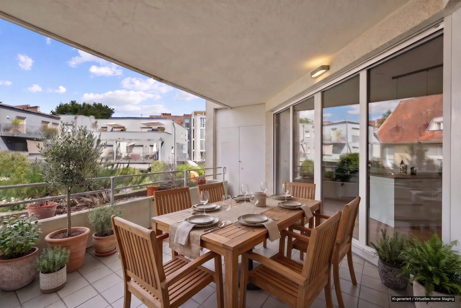 Balkon | Einrichtungsvorschlag (KI)