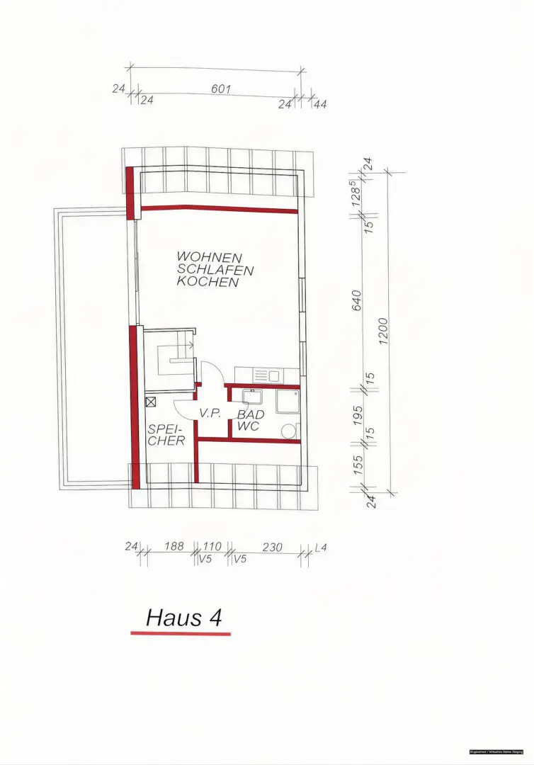Grundriss | Dachstudio